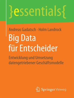cover image of Big Data für Entscheider